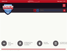 Tablet Screenshot of osalp.com.pk
